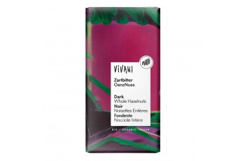 Cioccolato Fondente con Nocciole Intere Bio - 100 gr